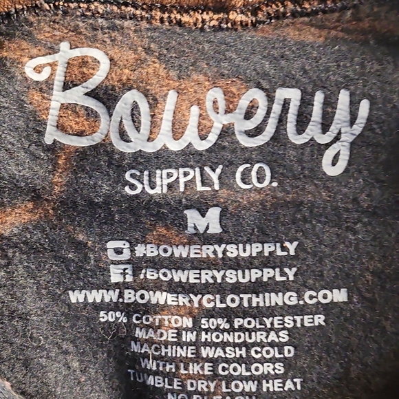 Tie-Dye Hoodie - Black and Brown - Picture 4 of 4